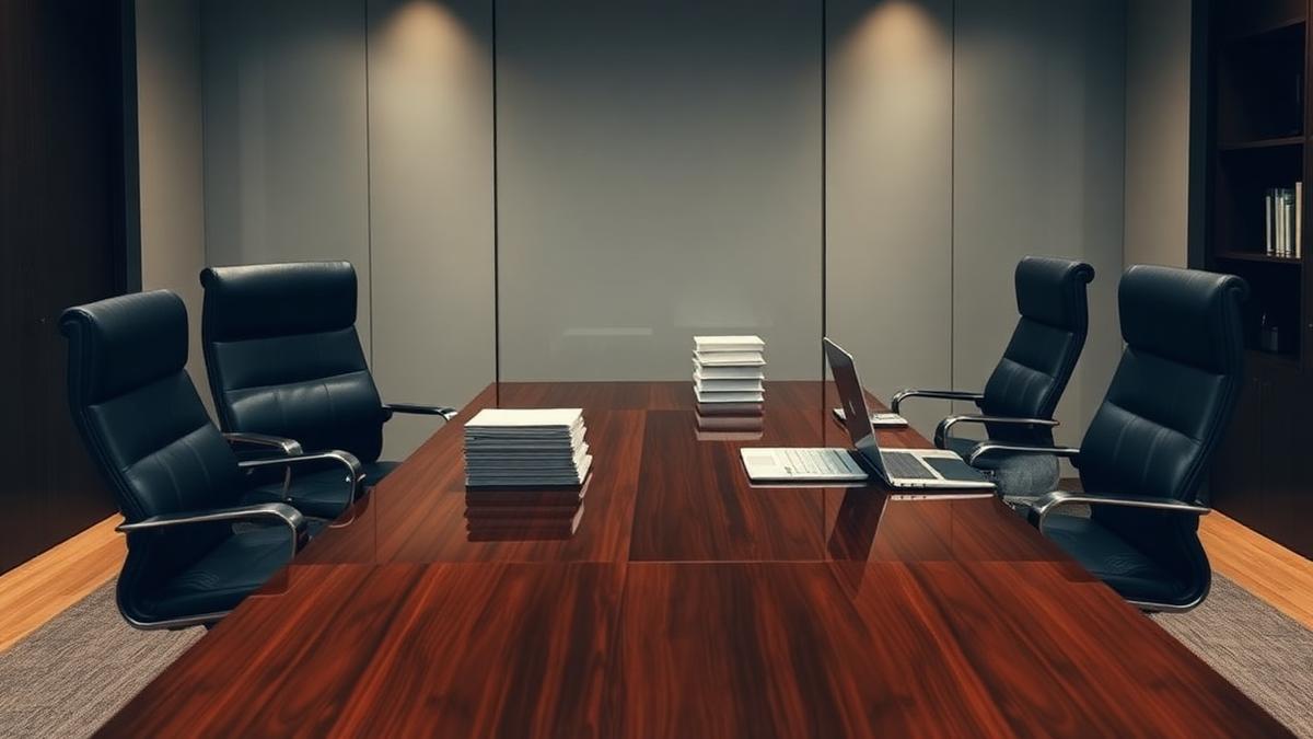 Conference table set for two sides — NRI legal services compared with hiring a local advocate in India