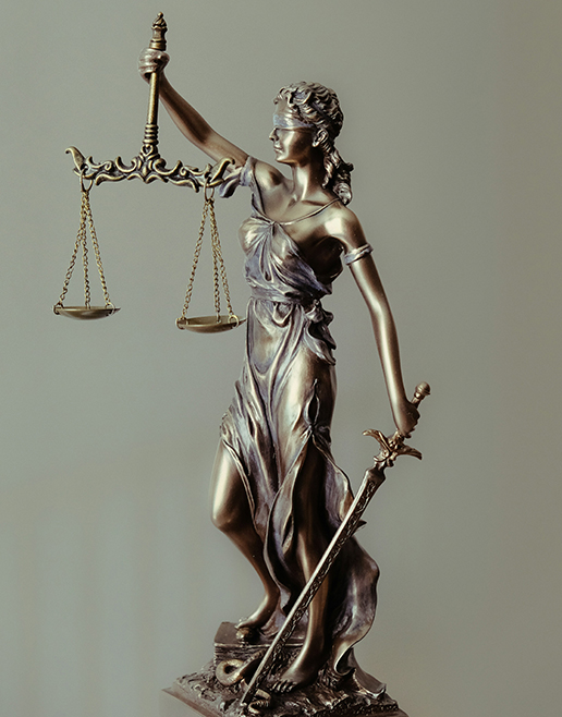 Lady Justice — symbolising fair legal counsel